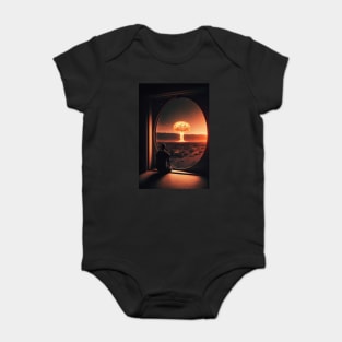 Looking at the Apocalypse through my window Baby Bodysuit